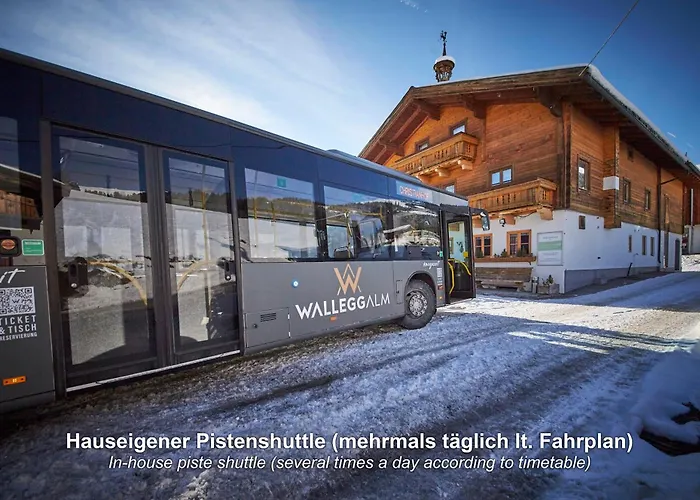 Ski In-Ski Out - Gaestehaeuser Saalbach-Hinterglemm - Wallegghof Christianhof