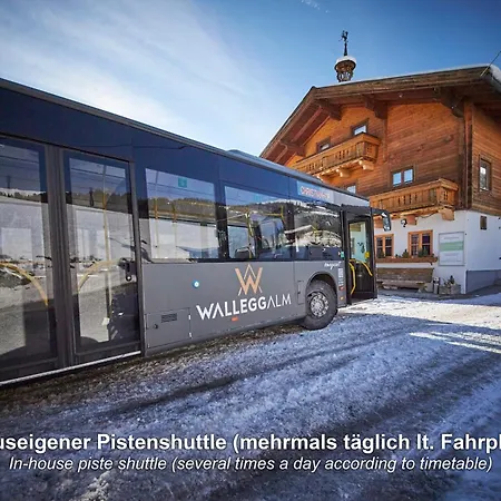 Ski In-Ski Out - Gaestehaeuser Saalbach-Hinterglemm - Wallegghof Christianhof Exterior photo